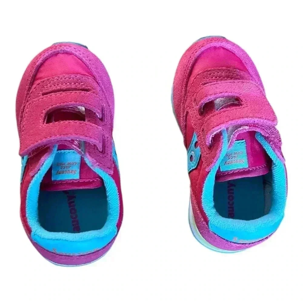 Saucony Jazz Pink Low Pro Sneakers Girls 5.5 M Shoes NEW